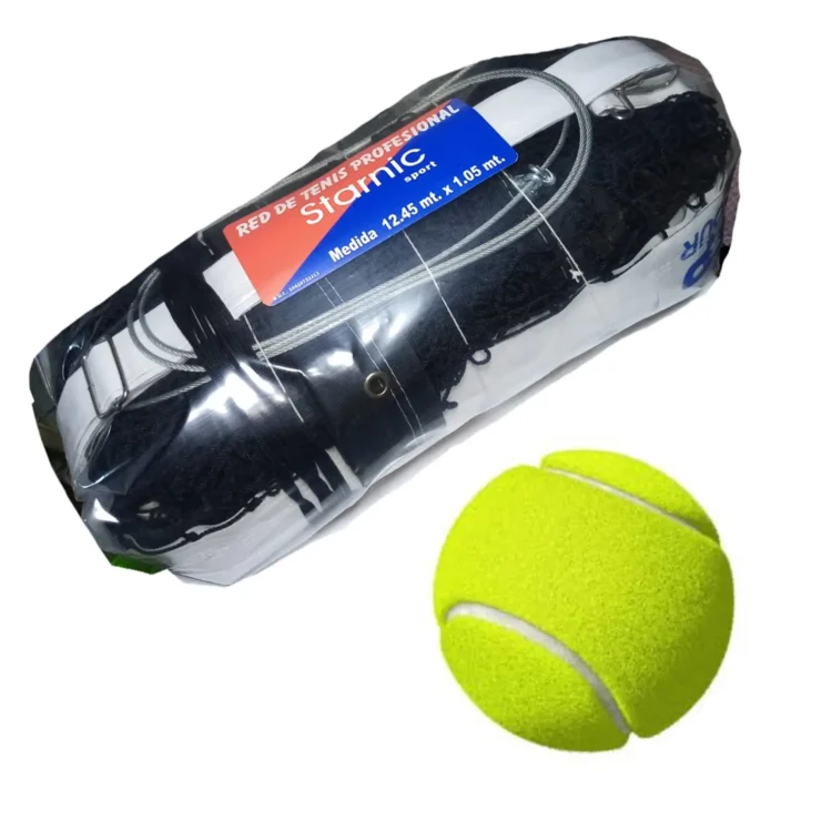 RED PARA CAMPO DE TENIS #80 MÁS PELOTA