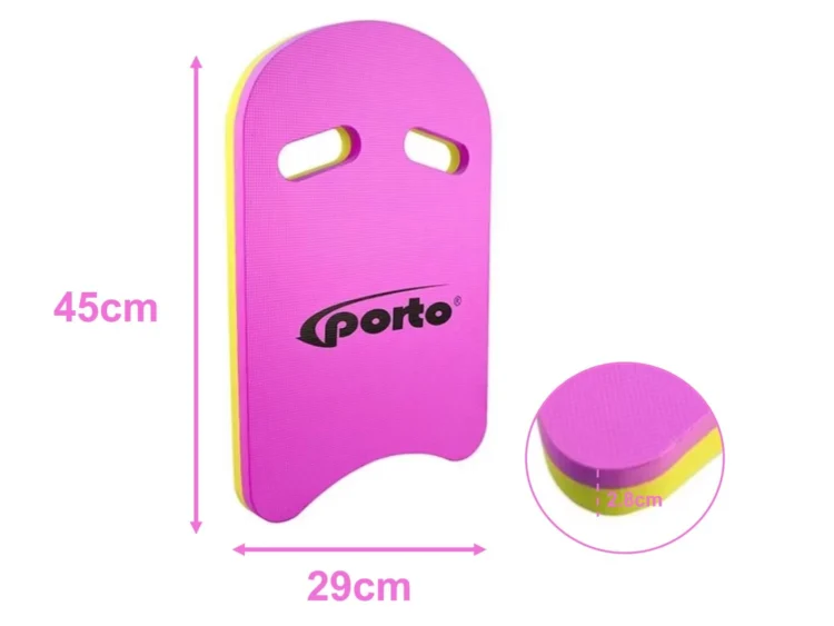 KIT PARA NATACIÓN TABLA GORRO LENTES PORTO JUNIOR - Imagen 9