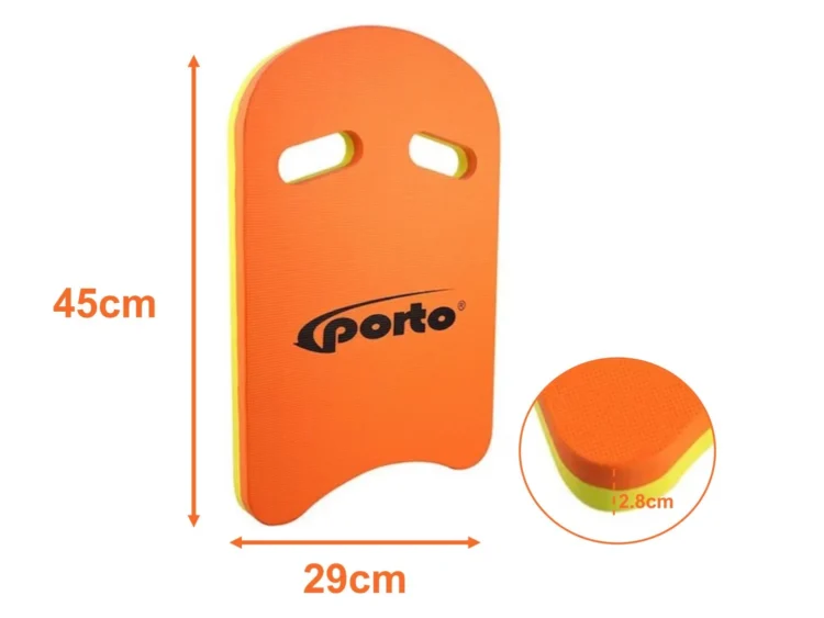 KIT PARA NATACIÓN TABLA GORRO LENTES PORTO JUNIOR - Imagen 13