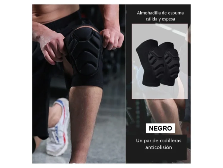 RODILLERAS ACOLCHADA PROTECTORA DEPORTIVA PARA TODO DEPORTE - Imagen 8