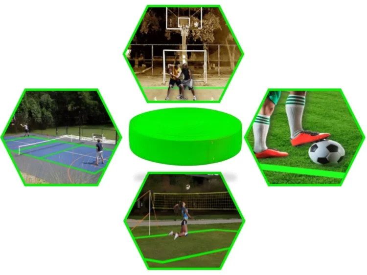CINTA DE MARCACIÓN PARA CAMPOS DEPORTIVOS ROLLO 50M - Imagen 5
