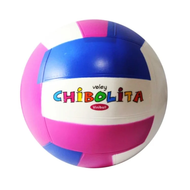 PELOTA SEMIDEPORTIVA PARA VÓLEY CHIBOLITA TRICOLOR - Imagen 4