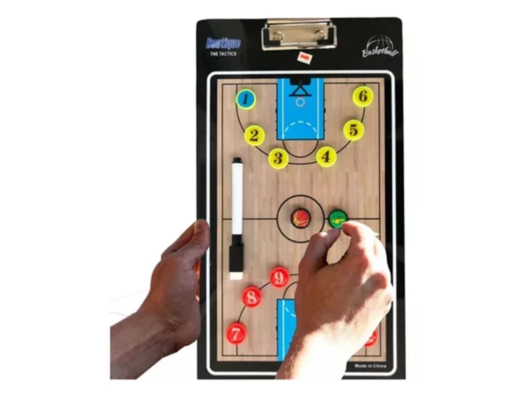 PIZARRA TABLA TÁCTICA MAGNÉTICA PARA ENTRENADOR DE BÁSQUET - Imagen 4