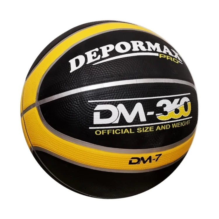 PELOTA PARA BÁSQUET TALLA #7 GOMA CELULAR DM- 360 DEPORMAX - Imagen 3