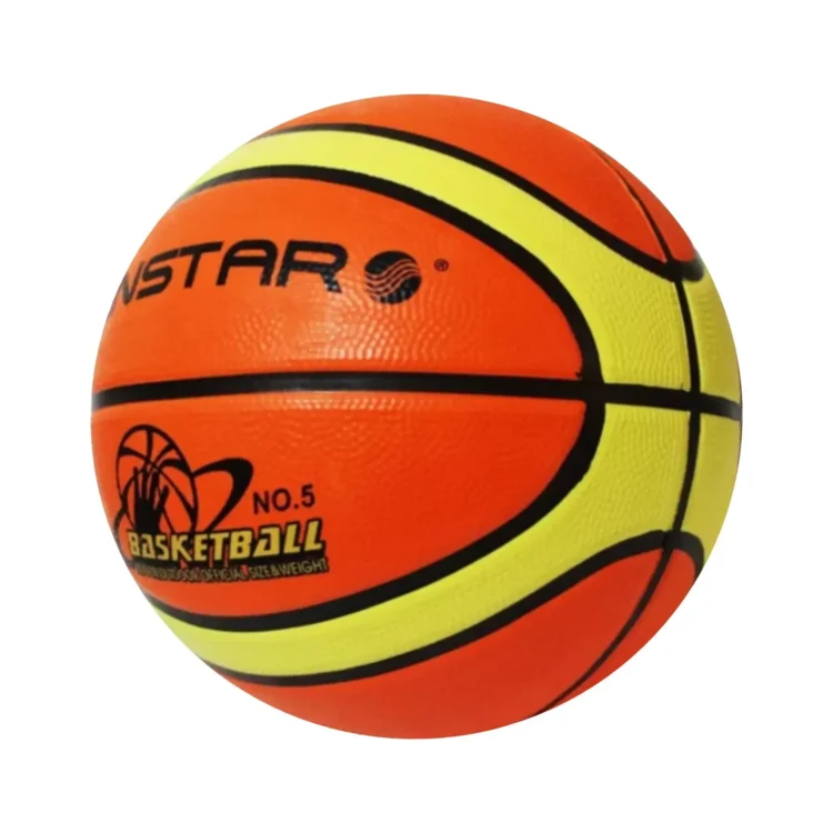 PELOTA PARA BÁSQUET TALLA #5 GOMA CELULAR  WINSTAR - Imagen 3