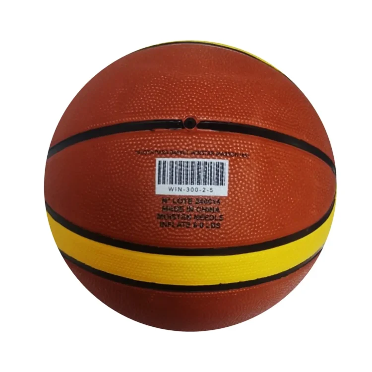 PELOTA PARA BÁSQUET TALLA #5 GOMA CELULAR  WINSTAR - Imagen 7