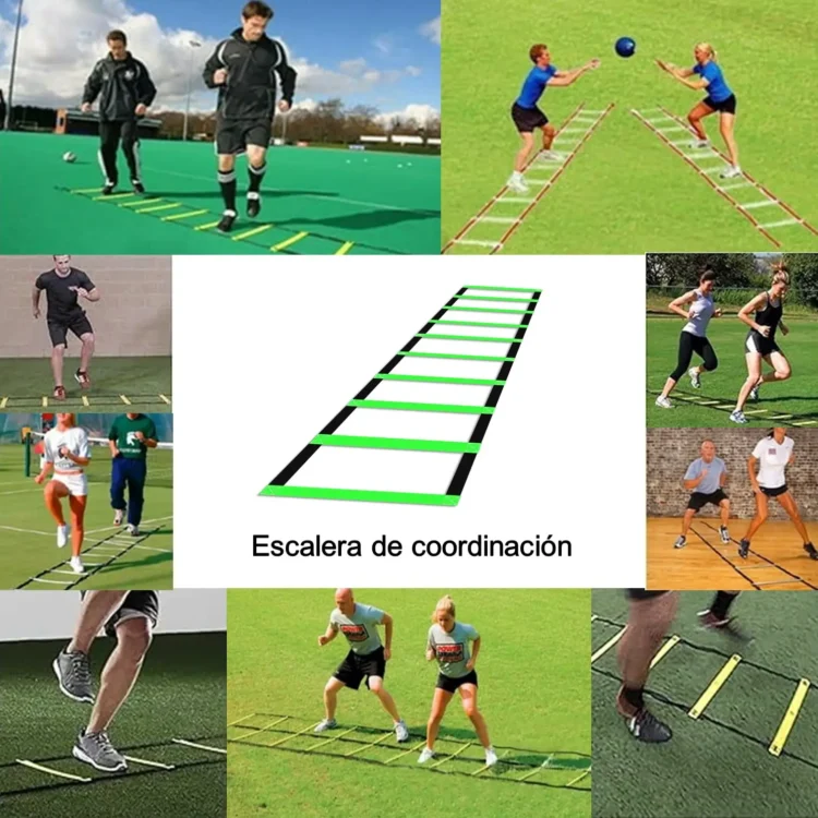 ESCALERA PARA AGILIDAD Y COORDINACIÓN CON BOLSA DE ALMACENAMIENTO - Imagen 7