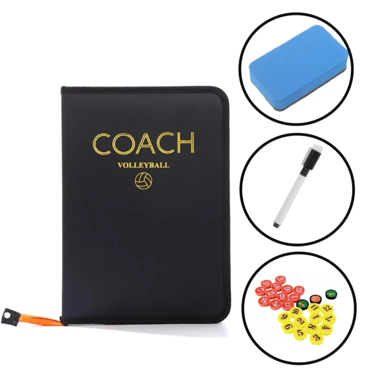 PIZARRA TÁCTICA  LIBRO PEGABLE MAGNÉTICO DE VÓLEY PARA ENTRENADOR - Imagen 2