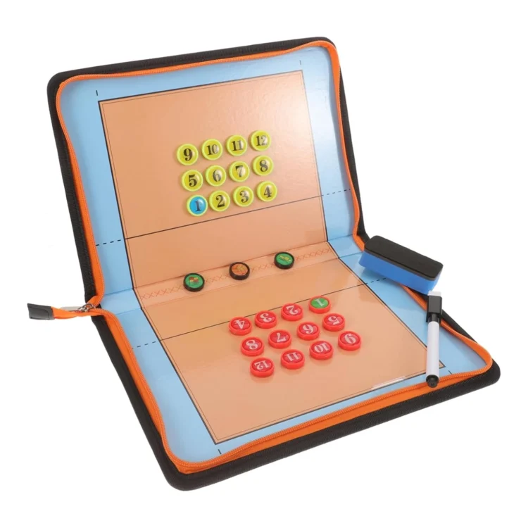 PIZARRA TÁCTICA  LIBRO PEGABLE MAGNÉTICO DE VÓLEY PARA ENTRENADOR - Imagen 3