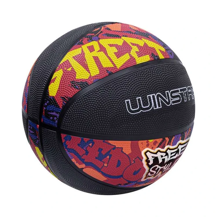 PELOTAS PARA BÁSQUET TALLA #5 GOMA FREE STYLE/ RUSH WINSTAR - Imagen 3