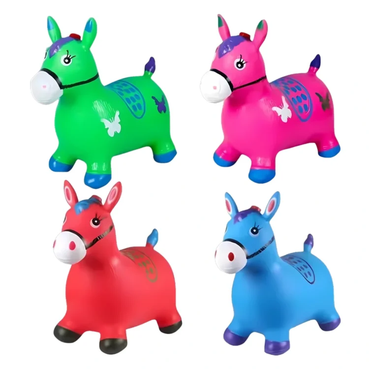 CABALLO SALTARIN INFLABLE PARA NIÑOS Y NIÑAS