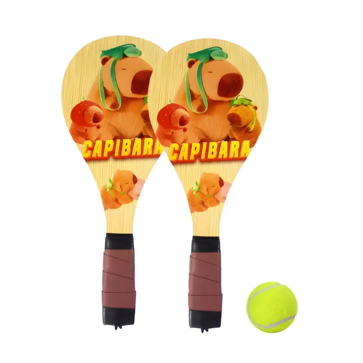 RAQUETAS PALETAS MÁS PELOTA PARA NIÑOS RECREACIONAL - Imagen 5