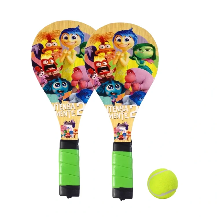 RAQUETAS PALETAS MÁS PELOTA PARA NIÑAS RECREACIONAL - Imagen 3