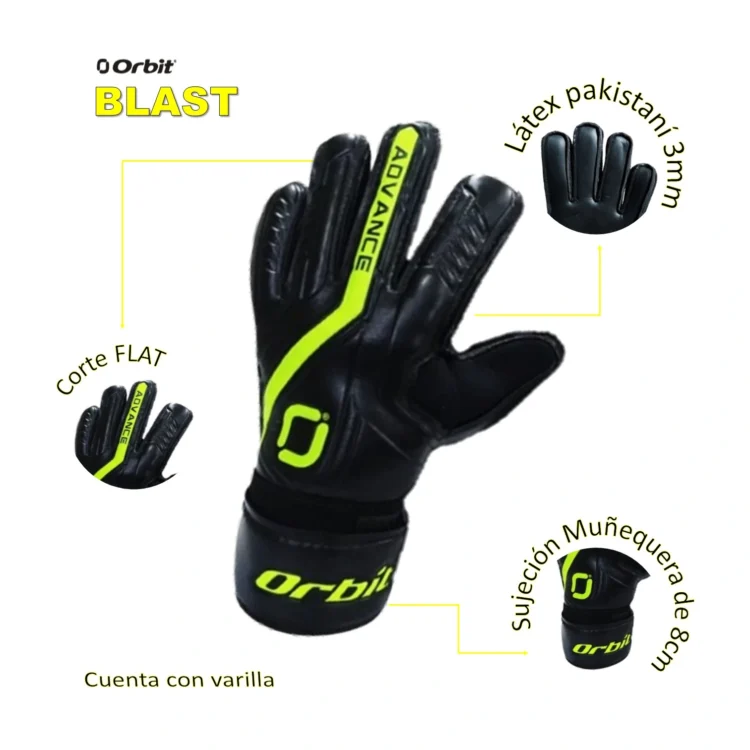 GUANTES DE ARQUERO FÚTBOL ADVANCE ORBIT ADULTO - Imagen 3