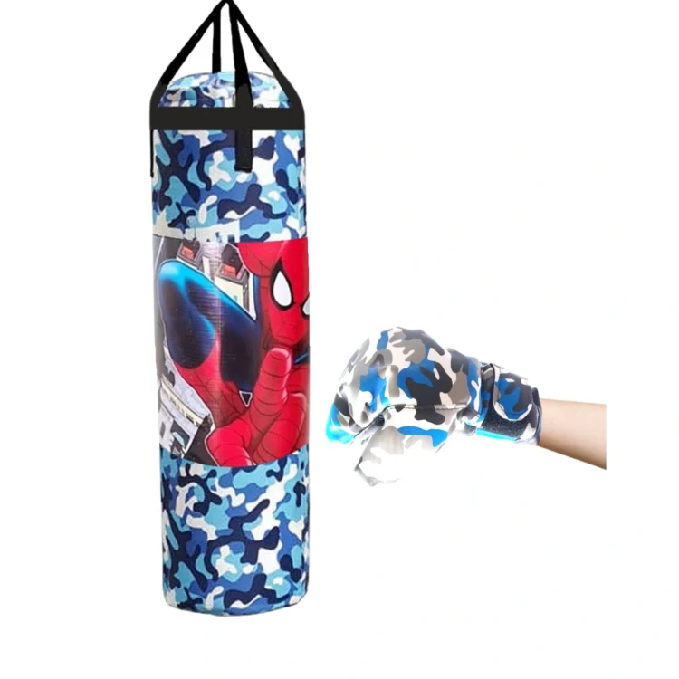 SACO DE BOX INFANTIL CAMUFLADO CON PAR DE GUANTES - Imagen 5