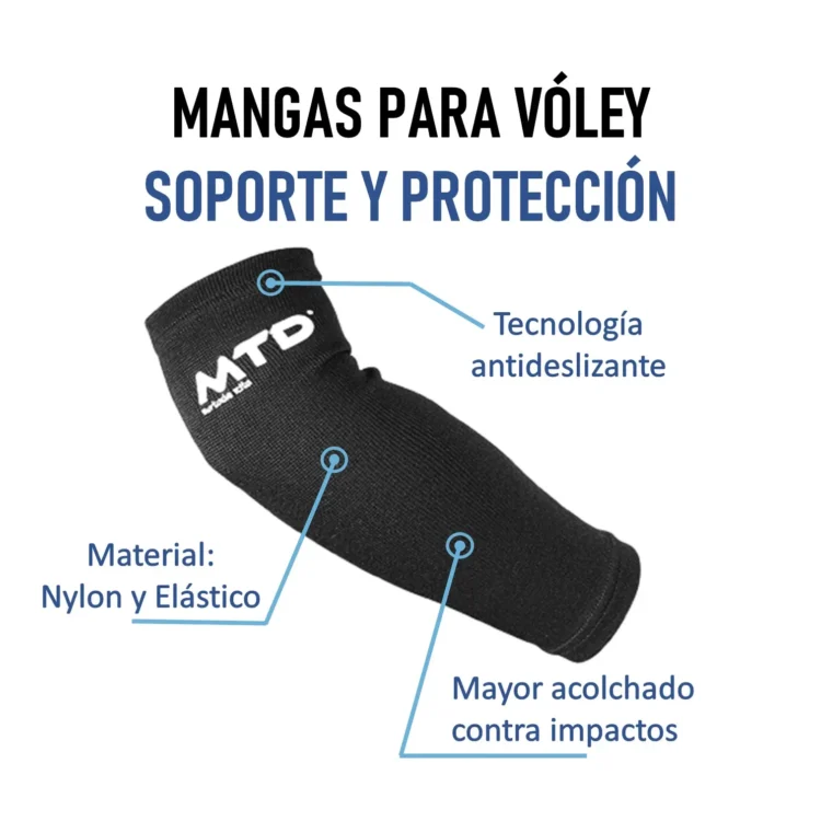 MANGAS PARA VÓLEY GRUESA POLIESTER MTD - Imagen 9