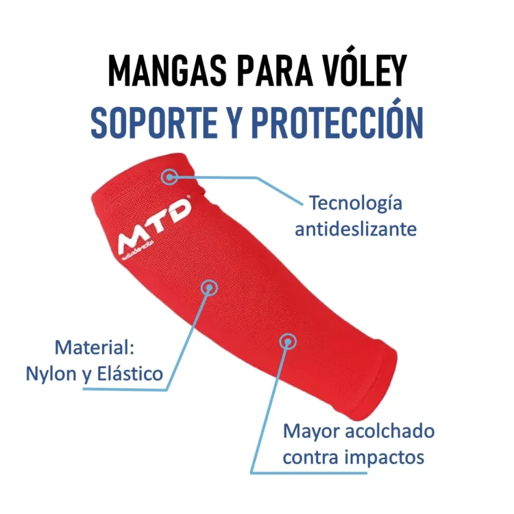 MANGAS PARA VÓLEY GRUESA POLIESTER MTD - Imagen 3