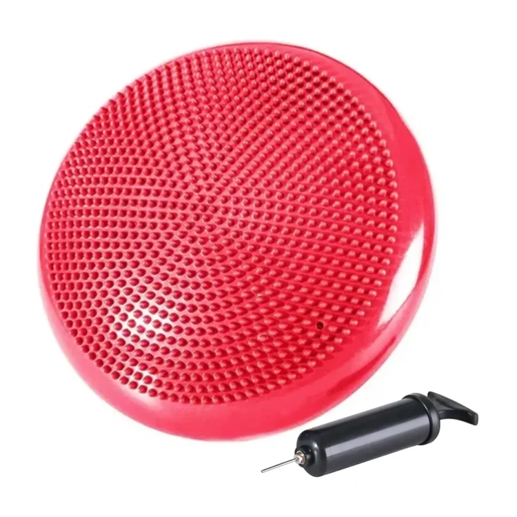 DISCO DE EQUILIBRIO CON INFLADOR PILATES YOGA FITNESS - Imagen 8